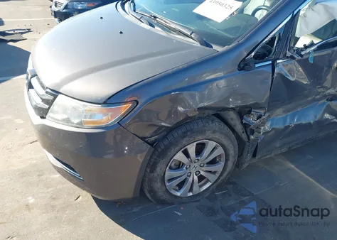 2016 Honda Odyssey Ex-L z USA, uszkodzony, nr VIN 5FNRL5H6XGB157230